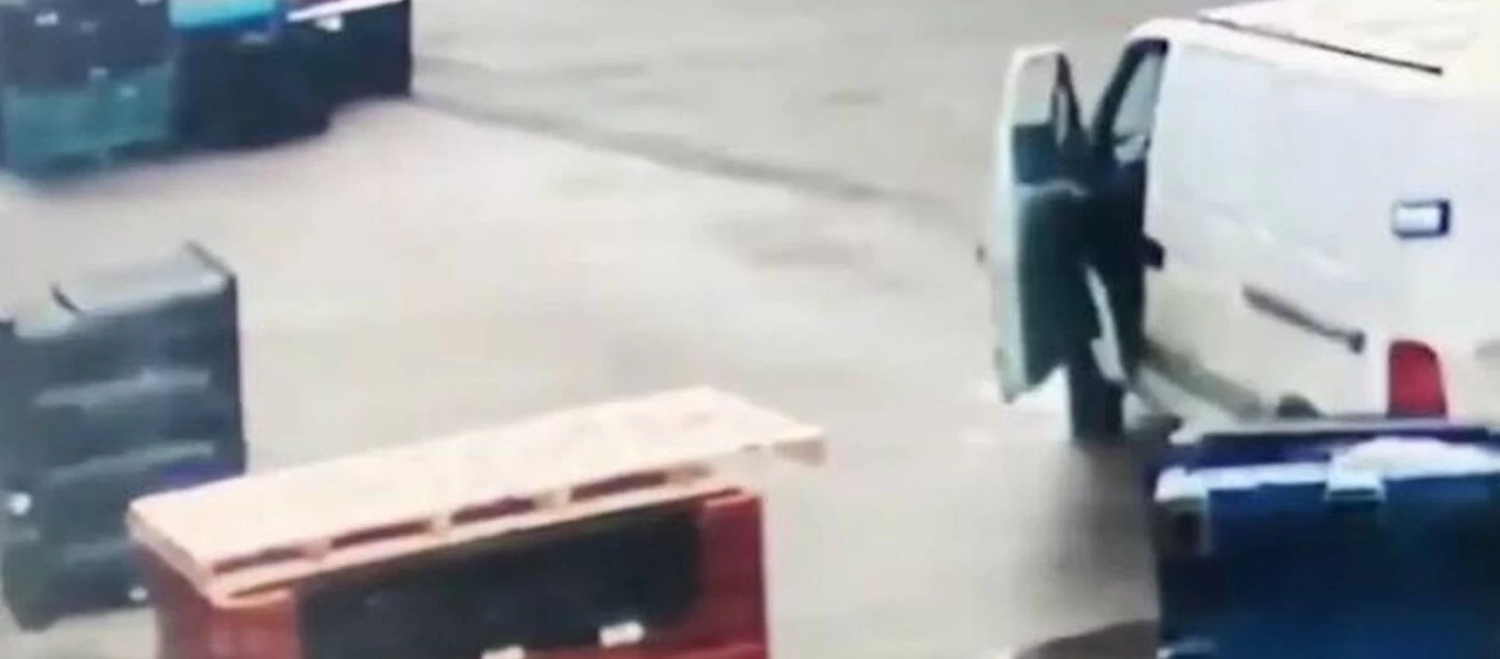 Ληστής πήγε να κλέψει κι έφυγε με... άδεια χέρια και σπασμένα πόδια (βίντεο)